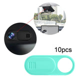 Maxbell 10Pcs Camera Cover Webcam Covers Thin Blocker Slide for Tesla Model Y/Model3 Green