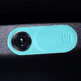 Maxbell 10Pcs Camera Cover Webcam Covers Thin Blocker Slide for Tesla Model Y/Model3 Blue
