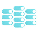 Maxbell 10Pcs Camera Cover Webcam Covers Thin Blocker Slide for Tesla Model Y/Model3 Blue