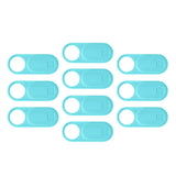 Maxbell 10Pcs Camera Cover Webcam Covers Thin Blocker Slide for Tesla Model Y/Model3 Blue