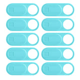 Maxbell 10Pcs Camera Cover Webcam Covers Thin Blocker Slide for Tesla Model Y/Model3 Blue