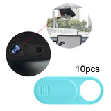 Maxbell 10Pcs Camera Cover Webcam Covers Thin Blocker Slide for Tesla Model Y/Model3 Blue