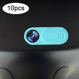Maxbell 10Pcs Camera Cover Webcam Covers Thin Blocker Slide for Tesla Model Y/Model3 Blue