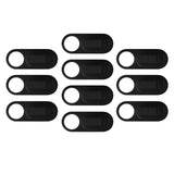 Maxbell 10Pcs Camera Cover Webcam Covers Thin Blocker Slide for Tesla Model Y/Model3 Black