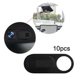 Maxbell 10Pcs Camera Cover Webcam Covers Thin Blocker Slide for Tesla Model Y/Model3 Black