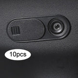 Maxbell 10Pcs Camera Cover Webcam Covers Thin Blocker Slide for Tesla Model Y/Model3 Black