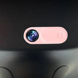 Maxbell 10Pcs Camera Cover Webcam Covers Thin Blocker Slide for Tesla Model Y/Model3 Pink