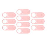 Maxbell 10Pcs Camera Cover Webcam Covers Thin Blocker Slide for Tesla Model Y/Model3 Pink