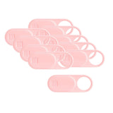 Maxbell 10Pcs Camera Cover Webcam Covers Thin Blocker Slide for Tesla Model Y/Model3 Pink