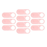 Maxbell 10Pcs Camera Cover Webcam Covers Thin Blocker Slide for Tesla Model Y/Model3 Pink