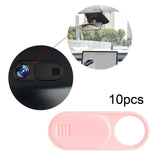 Maxbell 10Pcs Camera Cover Webcam Covers Thin Blocker Slide for Tesla Model Y/Model3 Pink