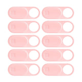 Maxbell 10Pcs Camera Cover Webcam Covers Thin Blocker Slide for Tesla Model Y/Model3 Pink