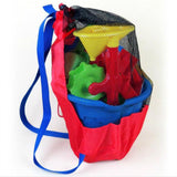 Maxbell Beach Mesh Bag Tote Storage Bag Beach Toy Bag for Shell Swimming Accessories