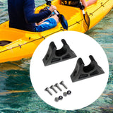 Maxbell 2Pcs Kayak Paddle Holder Clips Oars Keeper for Kayaks Dinghy Surfboard