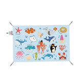 Maxbell Outdoor Picnic Blanket Multipurpose Tent Pad Beach Mat for Yard Grass Garden 145x100cm