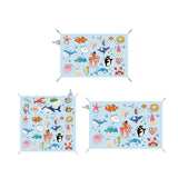 Maxbell Outdoor Picnic Blanket Multipurpose Tent Pad Beach Mat for Yard Grass Garden 145x100cm