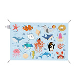 Maxbell Outdoor Picnic Blanket Multipurpose Tent Pad Beach Mat for Yard Grass Garden 210x145cm