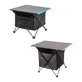Maxbell Folding Camping Table with Carrying Bag Beach Table for Outdoor Backyard 30cmx35cmx40cm