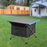 Maxbell Folding Camping Table with Carrying Bag Beach Table for Outdoor Backyard 30cmx35cmx40cm