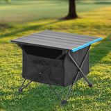 Maxbell Folding Camping Table with Carrying Bag Beach Table for Outdoor Backyard 30cmx35cmx40cm