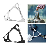 Maxbell Triangle Hanger Hook Portable Tent Light Hanger for Camping Outdoor Survival Black