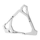 Maxbell Triangle Hanger Hook Portable Tent Light Hanger for Camping Outdoor Survival Argent