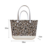 Maxbell Washable Tote Bag Fashion with Hole Waterproof Travel Bag Summer Beach Pouch White Bottom
