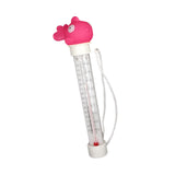 Maxbell Pool Thermometer Temperature Measurement System for Fish Ponds Bath Pond SPA Rose Red