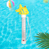 Maxbell Pool Thermometer Temperature Measurement System for Fish Ponds Bath Pond SPA Yellow