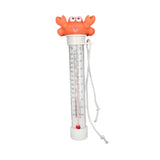 Maxbell Pool Thermometer Temperature Measurement System for Fish Ponds Bath Pond SPA Orange