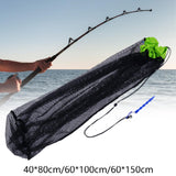 Maxbell Fishing Net Bag Folding Outdoor Carp Fishing with Ground Plug Mesh Baits Bag 40x80cm