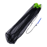 Maxbell Fishing Net Bag Folding Outdoor Carp Fishing with Ground Plug Mesh Baits Bag 40x80cm