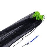 Maxbell Fishing Net Bag Folding Outdoor Carp Fishing with Ground Plug Mesh Baits Bag 40x80cm