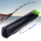 Maxbell Fishing Net Bag Folding Outdoor Carp Fishing with Ground Plug Mesh Baits Bag 60x150cm