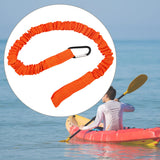 Maxbell Kayak Paddle Leash Tether Leash Tool Lanyard for Kayaking Surfboard Canoeing Orange