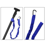 Maxbell Kayak Paddle Leash Tether Leash Tool Lanyard for Kayaking Surfboard Canoeing Blue