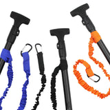 Maxbell Kayak Paddle Leash Tether Leash Tool Lanyard for Kayaking Surfboard Canoeing Black