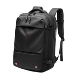 Maxbell Computer Backpack Waterproof Lightweight Multifunctional Rucksack for Hiking Black