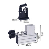 Maxbell Fishing Rod Repair Kits Electric Fishing Rod Repair Machine for Modification Set C