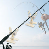 Maxbell 2x Fishing Pole Support Stand for Turning Machine Epoxy Resin Gluing Machine