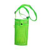 Maxbell Water Bottle Holder Mesh Lightweight for Travel Essentials Sports Travelling Green