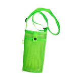 Maxbell Water Bottle Holder Mesh Lightweight for Travel Essentials Sports Travelling Green