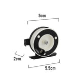 Maxbell Mini Ice Fishing Reel Fly Fishing Reel for River Fishing Accessories