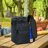 Maxbell Water Bottle Carrier Bag Portable Crossbody Bag for Camping Outdoor Climbing
