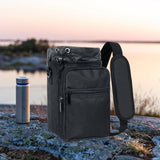 Maxbell Water Bottle Carrier Bag Portable Crossbody Bag for Camping Outdoor Climbing