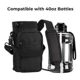 Maxbell Water Bottle Carrier Bag Portable Crossbody Bag for Camping Outdoor Climbing