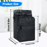 Maxbell Water Bottle Carrier Bag Portable Crossbody Bag for Camping Outdoor Climbing