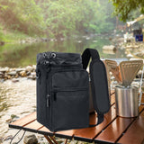 Maxbell Water Bottle Carrier Bag Portable Crossbody Bag for Camping Outdoor Climbing