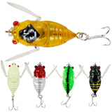 Maxbell 5x Fishing Lures Set Professional Fishing Gear Lake Fishing Artificial Lures