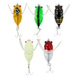 Maxbell 5x Fishing Lures Set Professional Fishing Gear Lake Fishing Artificial Lures